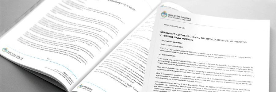 Nuevas disposiciones ANMAT: Modifican la 6677/10